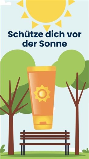 Sonne im Garten #sonnenschutz #hautkrebsvorsorge
