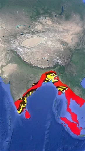 What did the map of India look like earlier? #facts
