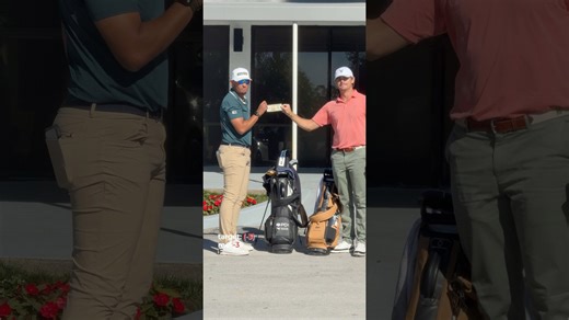 I bet this tour pro $20 I could beat him