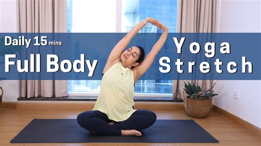 15-Min Full Body Evening Yoga Stretch | Relax & Rejuvenate Daily