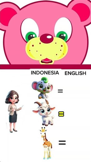 Belajar bahasa inggris#funny#kartun #animasi#likeandsubscribe