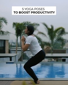 71K views · 1K reactions | 5 Yoga Poses to Boost Productivity | Basic...