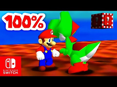 Super Mario 64 (Nintendo Switch) - 100% Longplay Full Game Walkthrough No Commentary Gameplay