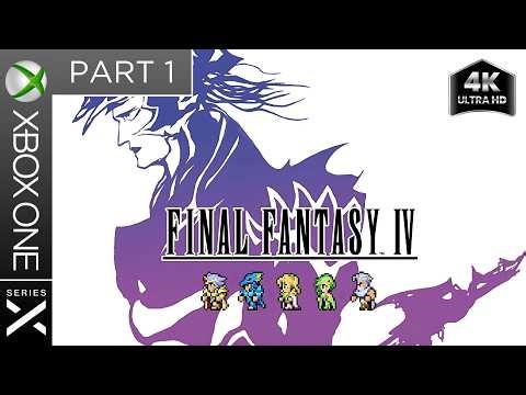 FINAL FANTASY IV | Full Game Walkthrough | 100% Completion | Part 1 of 2 | 4K - No Commentary