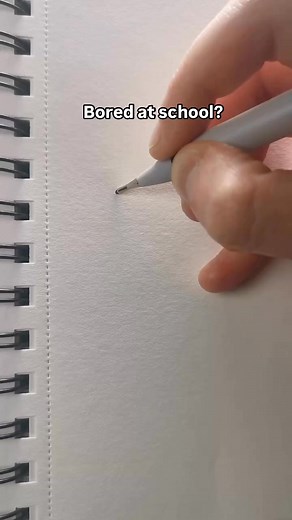 Simple drawing to do when bored #simpledrawing #howtodraw #drawingtutorial | Graphite Flow