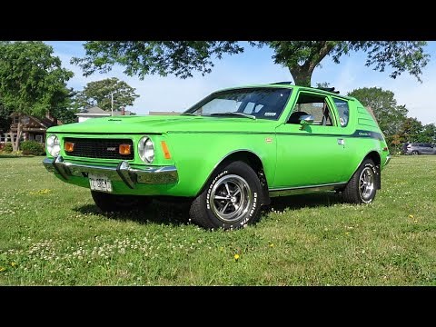 1972 American Motors AMC Gremlin X 401 4 Speed with Sunroof & Ride - My Car Story with Lou Costabile