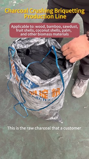 46K views · 526 reactions | #biochar #charcoal #canonization #biocharmaking #briquettingmachine #charcoalcrusher #bbqcharcoal #wastetotreasure | Charcoal machine production line | Facebook