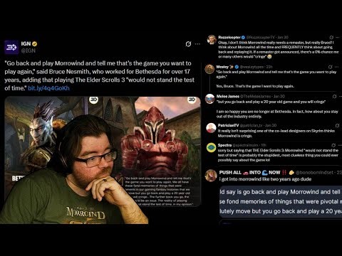 Is Bruce Nesmith WRONG about Morrowind??? (ANNOUNCEMENT)