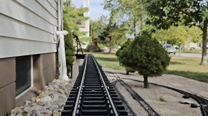 29K views · 1.2K reactions | Filmed with my new Galaxy Z Flip 5. Panoramic view from front of locomotive at 70 scale miles per hour! Phone couldn't hang on after the train ran over a log on the tracks!!!!Blooper at the end! 藍藍藍藍藍藍 | Mill Valley Northern Railroad | Facebook