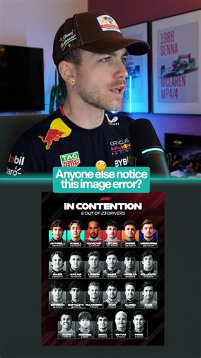 Formula 1 error caught on camera: surprising F1 oversight