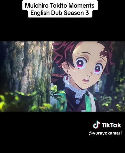 Muichiro Tokito Moments English Dub Season 3