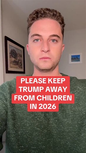 We have to protect children from the Predator Party run by Donald Trump. | Josh Greene