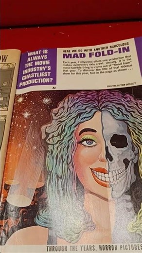 Mad Magazine #223 Back Cover Fold In - Horror Movies and the Oscars plus 2 Don Martin Strips