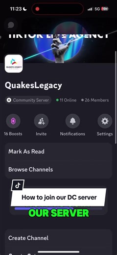 Como Unirse a Nuestro Servidor de Discord