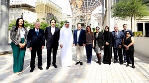 7.6K views · 298 reactions | Presidente Jimmy Morales visita complejo arquitectónico que acogerá la Expo 2020 Dubái en Emiratos Árabes Unidos. | Gobierno de Guatemala | Facebook