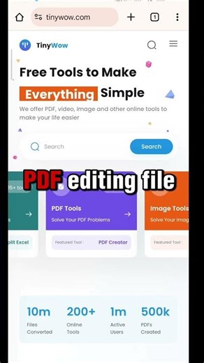 TinyWow – The Most Powerful Free Online Tool You Never Knew! 🔥 | PDF, Video, Image Tools Tutorial
