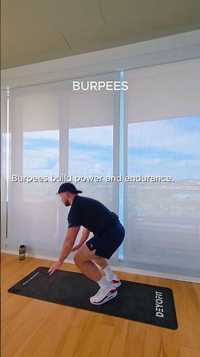 Burpees = The Ultimate Full Body Move 💪🔥
