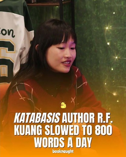 R.F. Kuang writes 3 paragraphs each day.