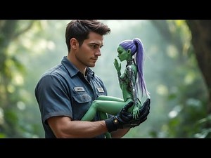 A Small Alien Girl Feared The Human Man Would Eat Her—Until His Choice Changed Everything