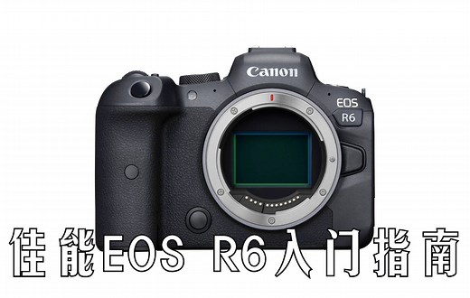 【入门指南】佳能EOS R6快速入门指南（Canon EOS R6）[双语CC字幕]