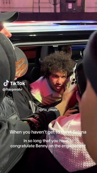 Can’t wait for I said I love you first @benny blanco @Selena Gomez @Selena Fan Club thank you for being so sweet Benny 💞 #selenagomez #sunsetblvd #bennyblanco #selenafans #newyork #rare #selenator