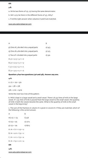 Class 6 MATHS Model question paper