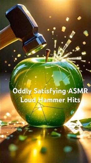 Oddly Satisfying ASMR | Loud Hammer Hits #asmrshorts #asmrhammer