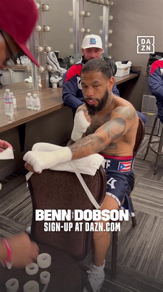 10K views · 91 reactions | Peter Dobson getting his hands wrapped  The #BennDobson main event is NEXT on DAZN.com  | DAZN | Facebook