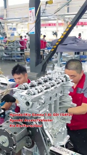 See the G4FD Engine Production Process丨Hyundai/Kia Gamma 1.6L GDI engine