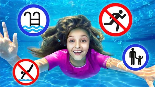 Splash Safely! Essential Water Slide And Pool Rules for Kids