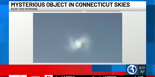 Mystery object that appeared in sky over Connecticut identified