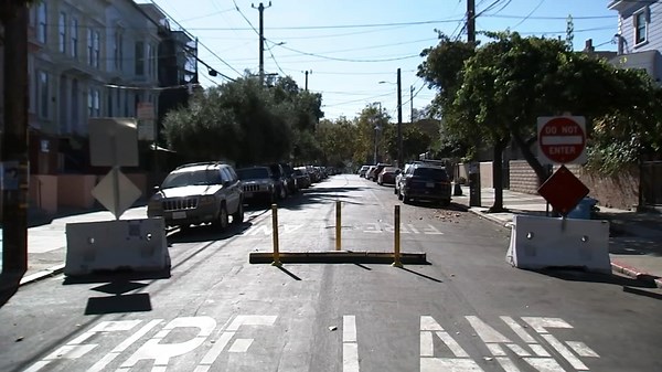 New San Francisco barriers aiming to deter sex work causing slew of safety issues on Shotwell Street