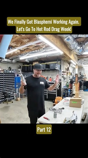 We finally got blasphemi Working again. Let's go to hot rod drag week! part12 | Finnegan's Garage