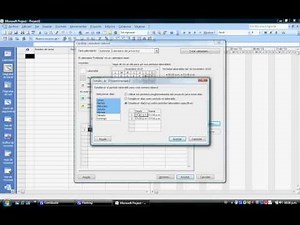 Microsoft Project 2007 configuraciòn del calendario laboral project.avi