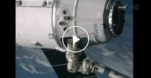SpaceX cargo capsule reaches International Space Station