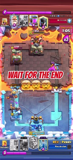 Crazy Game in Top 100 Ladder - Clash Royale