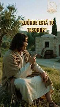 “¿Dónde está tu tesoro? ✨ Jesús te revela dónde está tu corazón | Mateo 6:19-21”. #biblia #mensaje
