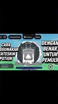 tutorial menggunakan slateskin untuk pemula #roblox #forsaken #tutorial #noob #forsakenroblox