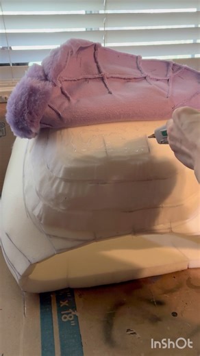 I Built a #Bonnie Suit from Scratch 👀 #FNaF #FiveNightsAtFreddys #FNaFSuit #FNaFCosplay #FNAFbonnie