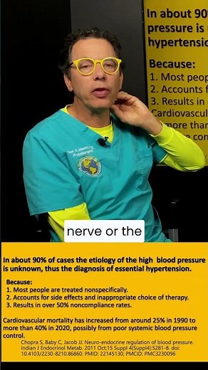Essential hypertension leads to non-specific treatment
