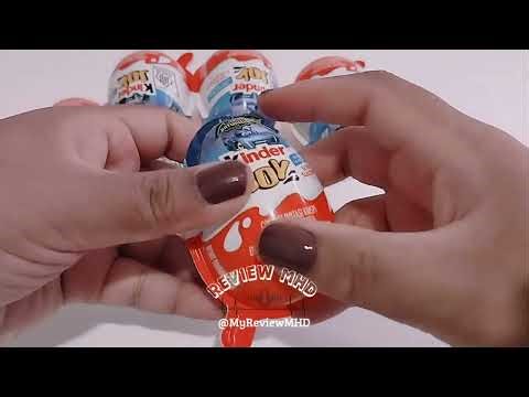 ASMR SATISFYING Video Unboxing Kinderjoy Batwheels Edition 🍭🍬🍫 #satisfying #asmr #kinderjoy #batman