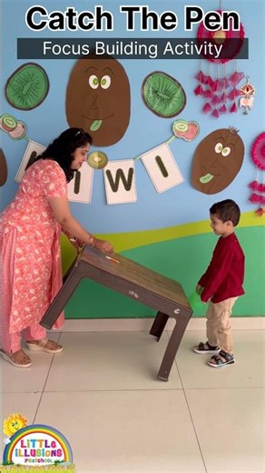 Catch It If You Can | Focus Building Activity For Preschool Kids