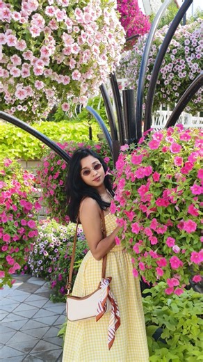 Anushree Lachure Sahu on Instagram: "Grown up on solid dose of Yashraj and early K'Jos movies 🎥 ☺️🌹 Dress by @shukranaindore #miraclegardendubai #yashrajfilms #selflove #dubai"