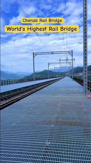 World's Highest Rail Bridge | Chenab Rail Bridge | Usbrl Update