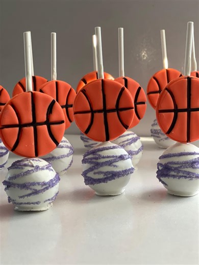 Basketball Cake Toppers, Customize Professional or College Team Colors,sport Birthday, Wedding, Baby Shower Cake, Cupcakes and Cookies, - Etsy