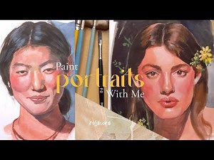 My Gouache Painting Process ✧*。