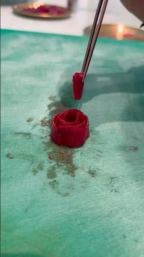 Michelin-star mini beetroot rose recipe ⭐️