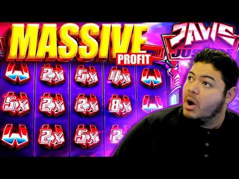 Jaws Justice full screen pays massive! ($1000 bonus hunt)