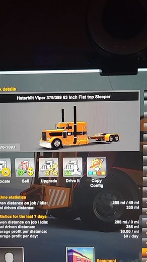 Showcasing American Truck Simulator: Haterbilt 389