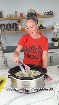 Crockpot chicken gnocchi soup #easyrecipe